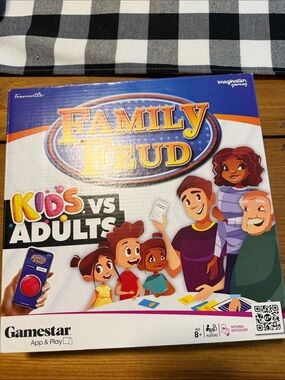 Family Feud Kids vs Adults Game - Colorful Box